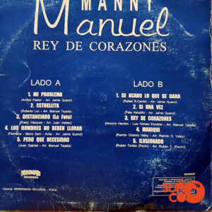 Vinilo Manny Manuel - Rey De Corazones