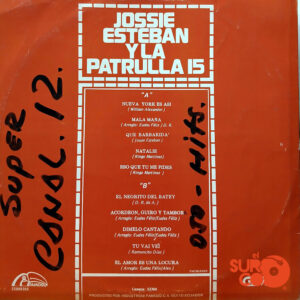 Vinilo Jossie Esteban - Jossie Esteban Y La Patrulla 15