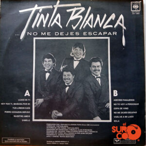 Vinilo Tinta Blanca - No Me Dejes Escapar