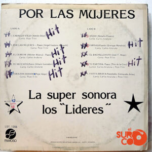 Vinilo La Super Sonora Los Lideres - Por Las Mujeres
