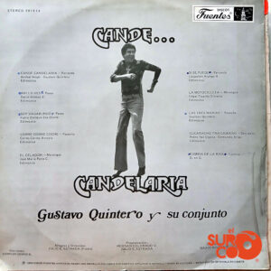 Vinilo Gustavo Quintero - Cande….Candelaria