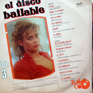 Vinilo Eddie Santiago - El Disco Bailable Vol 3