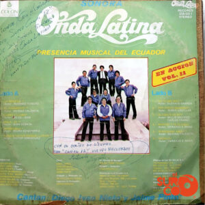 Vinilo Sonora Onda Latina - En Acción Vol 11