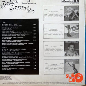 Vinilo Pástor López - Baila Conmigo 14 Exitos Tropicales