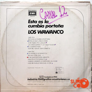Vinilo Los Wawanco - Esta Es La Cumbia Porteña