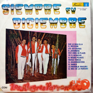 Vinilo Los Alegres Parranderos - Siempre En Diciembre