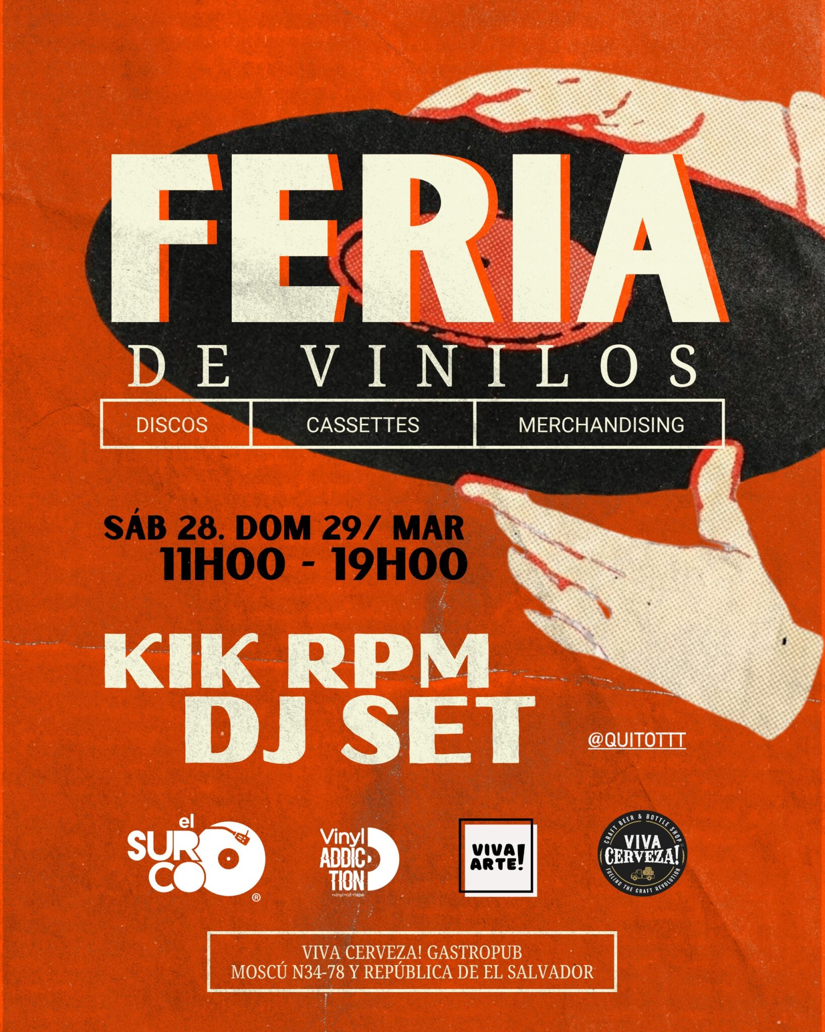 Quito: Feria de Vinilos (Marzo 2026)