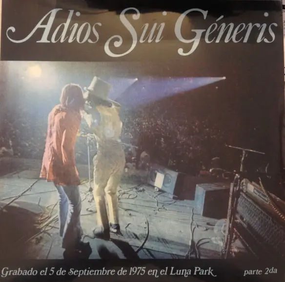 Sui Generis - Adios Sui Generis 2 (Vinilo)