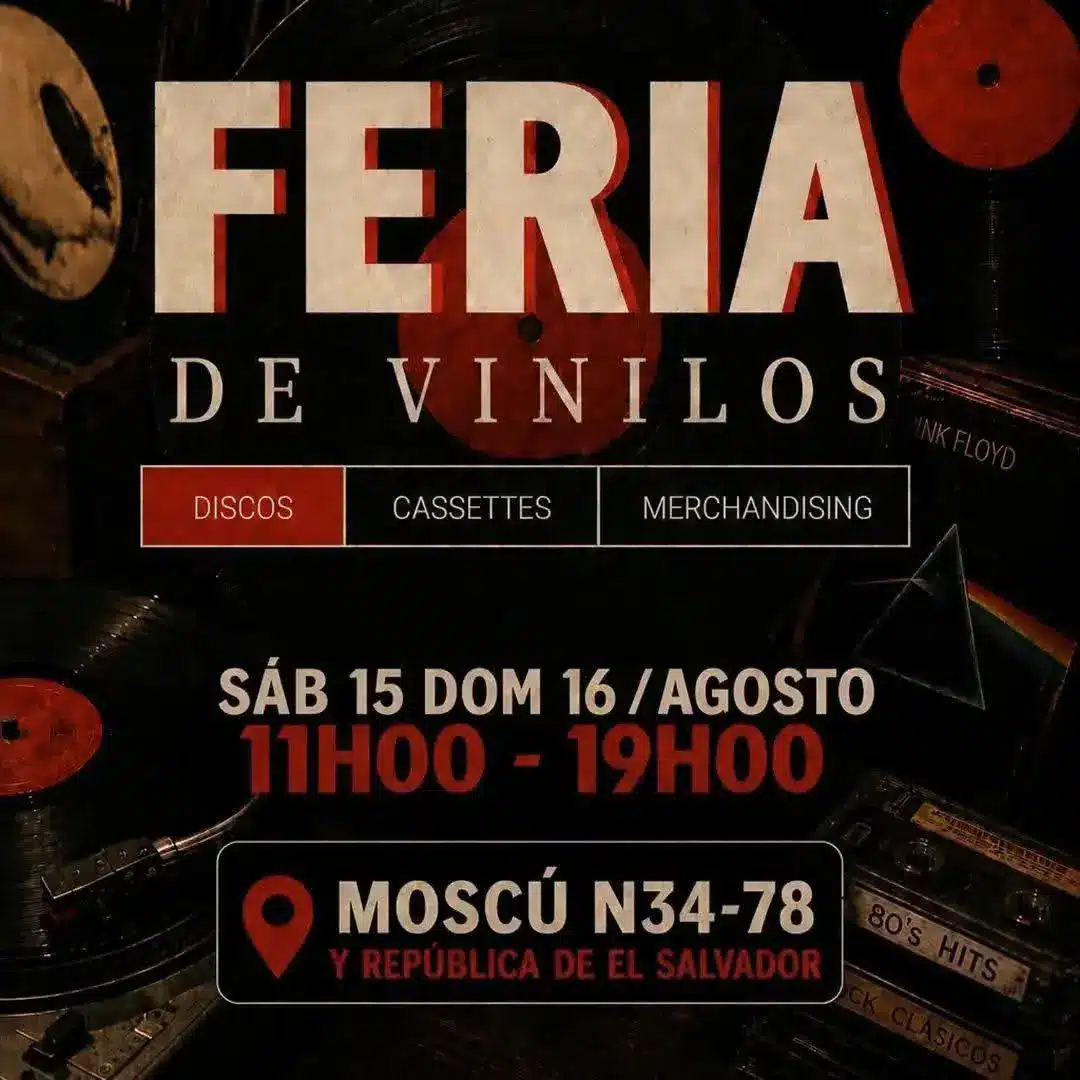 Quito: Feria de Vinilos (Agosto 2026)