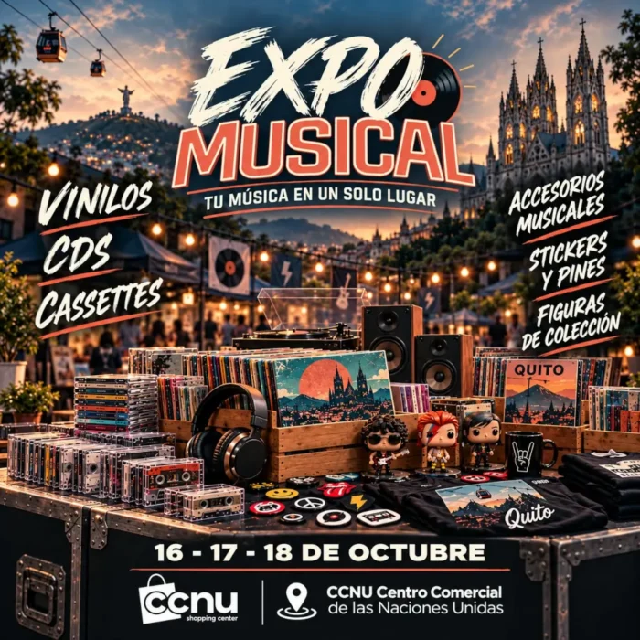 Expo Musical en Quito: tres días para descubrir música y ampliar tu colección