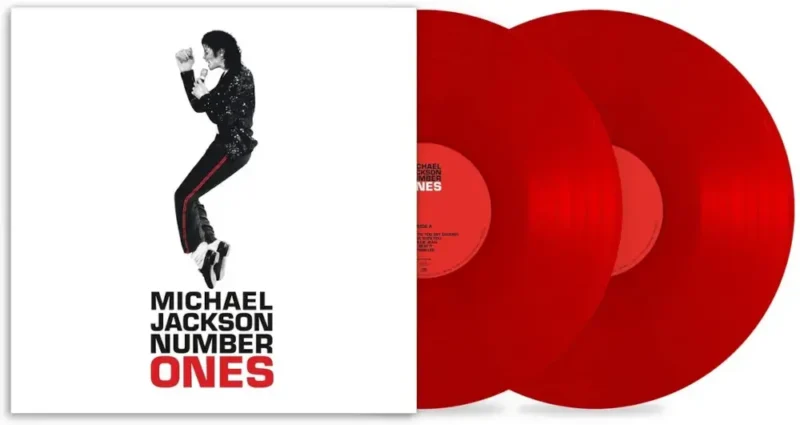 Michael Jackson – Number Ones (2 LP, Rojo, Vinilo)